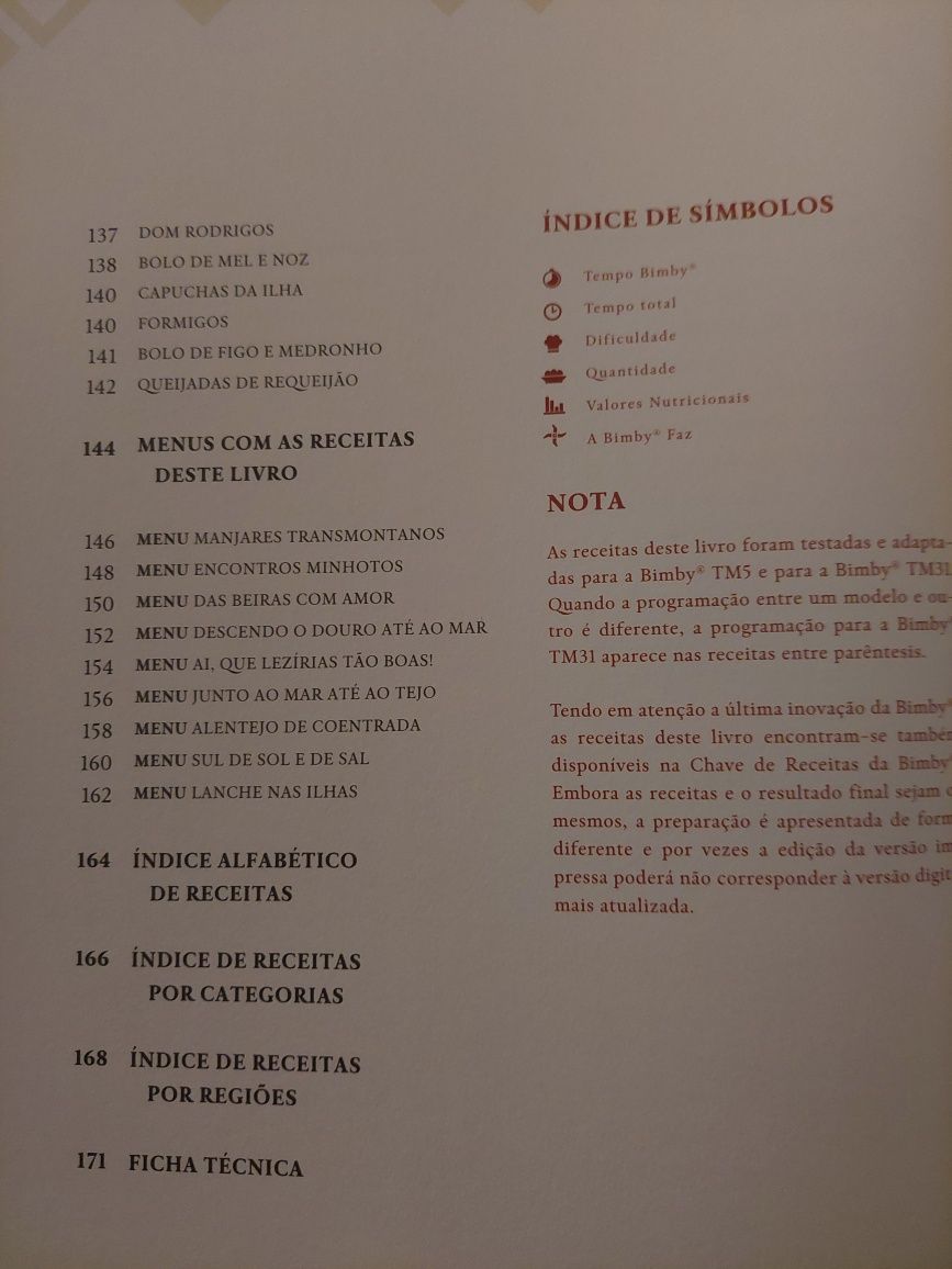 Livro receitas bimby - à portuguesa com certeza