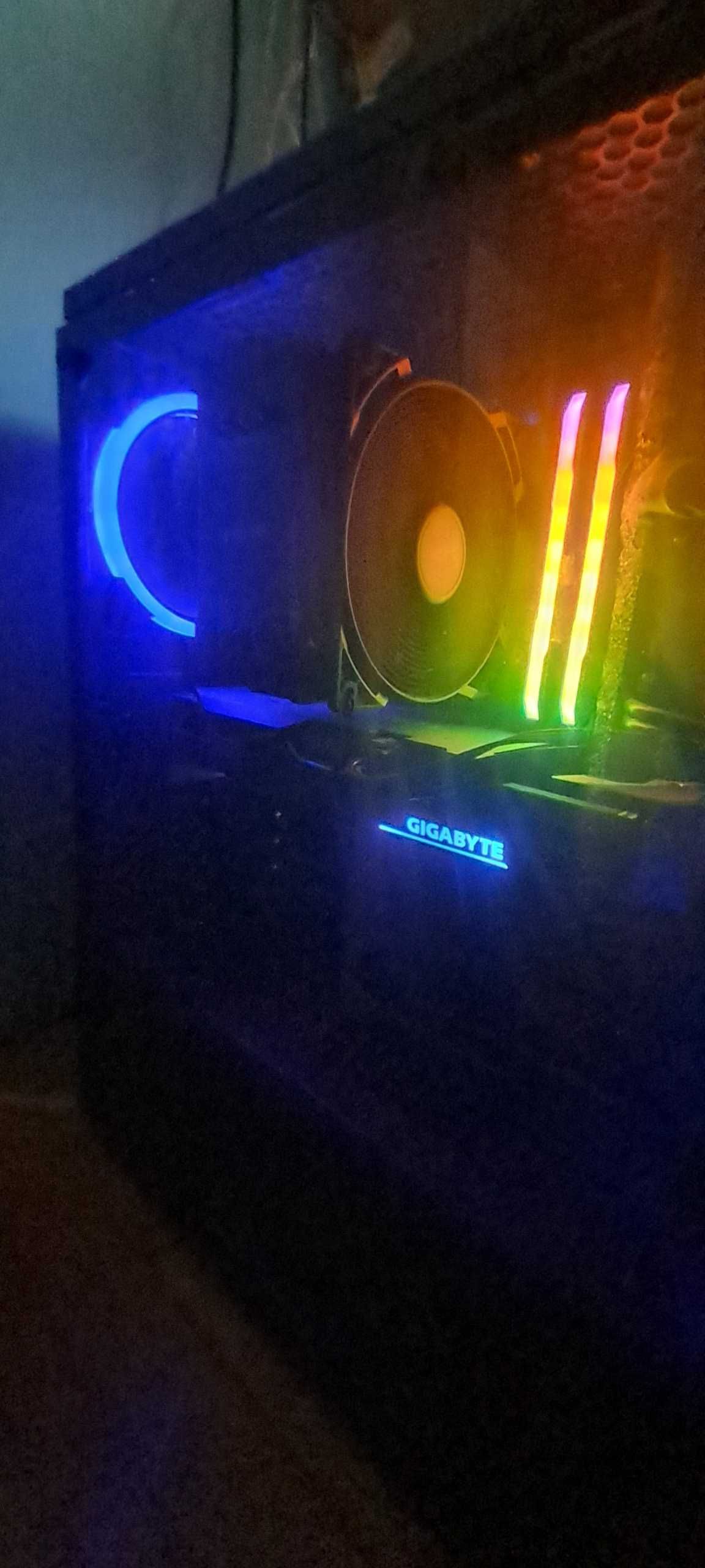 Komputer gamingowy I5-12400F RTX3050 + monitor ACER, klawiatura,mysz