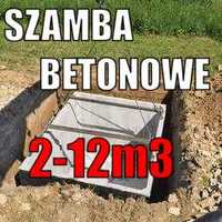 Zbiornik 12m3 na ścieki Zbiorniki na deszczówkę szambo betonowe