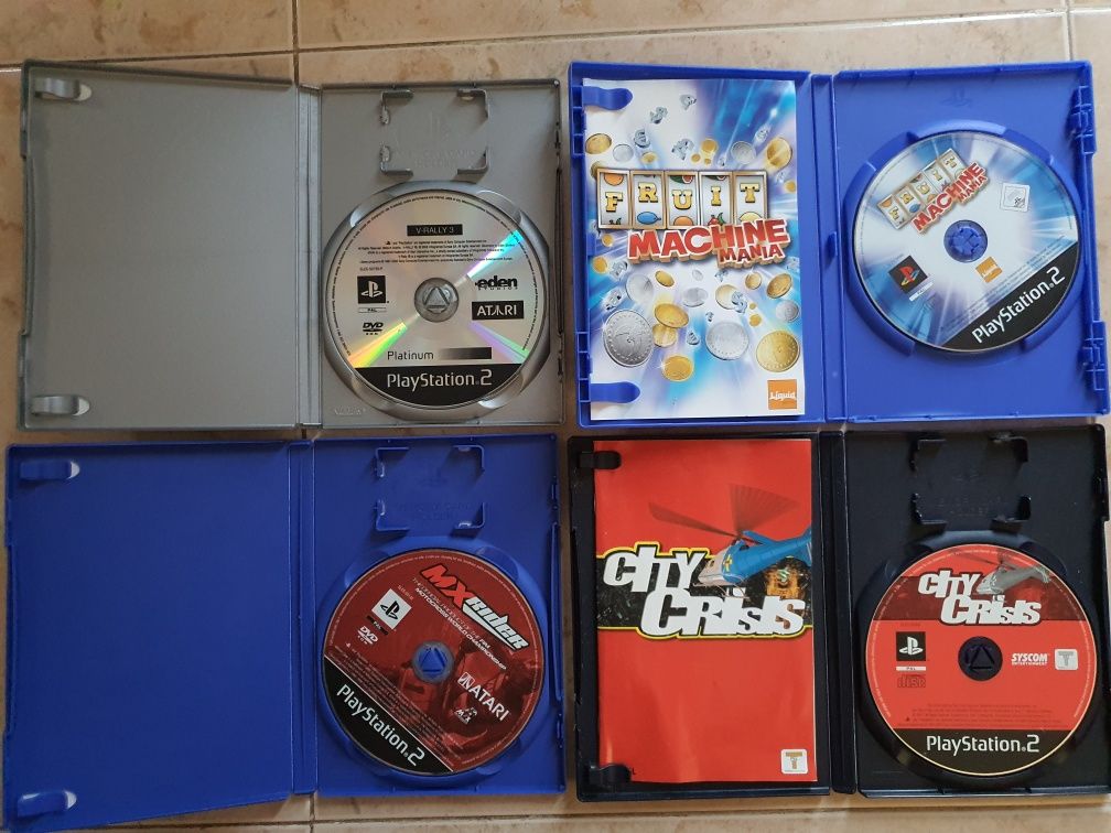 Jogos ps2 4€ cada
