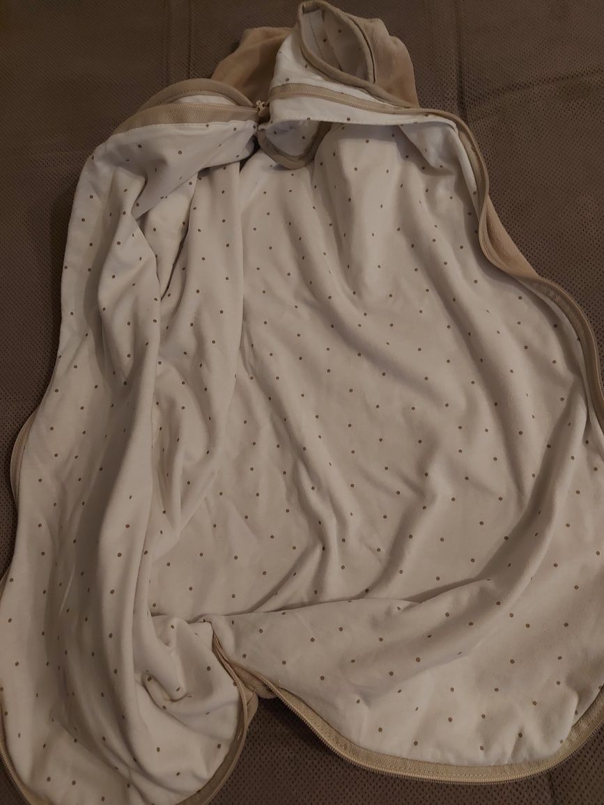 Śpiworek beżowy niemowlęcy Ikea od 3 do 6 mc