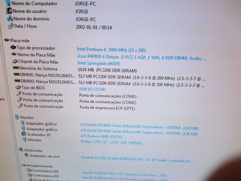 COMPUTADOR pentium 4 3ghz