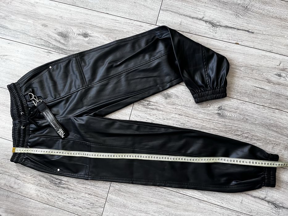 Skórzane spodnie baggy new yorker XS