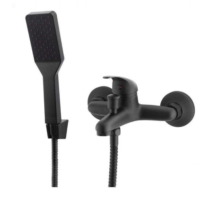 Bateria Wannowa Jednouchwytowa Łazienki Ścienna Prysznicowa Natryskowa