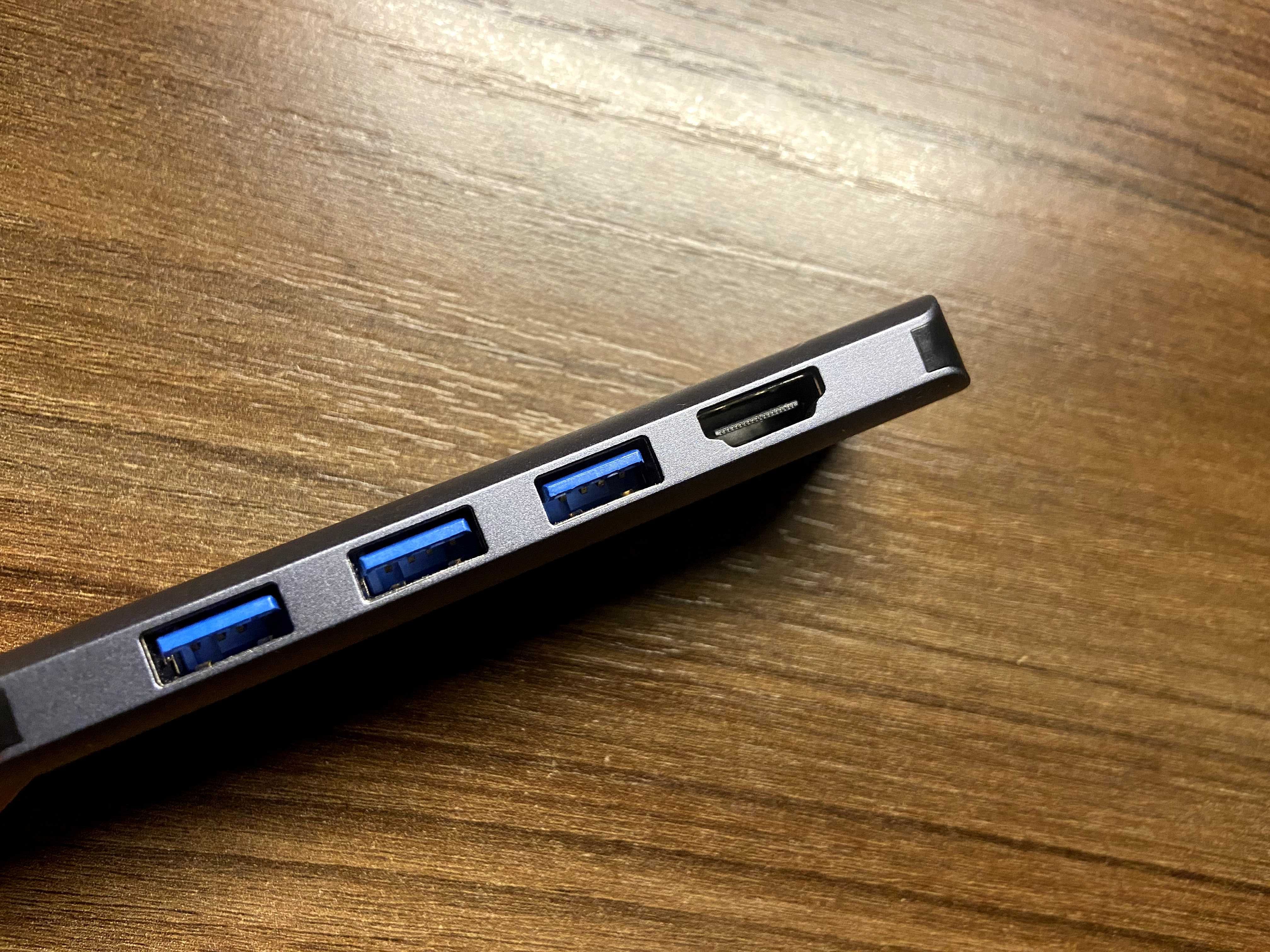 Unitek HUB USB-C - 3x USB 3.1, SD, HDMI