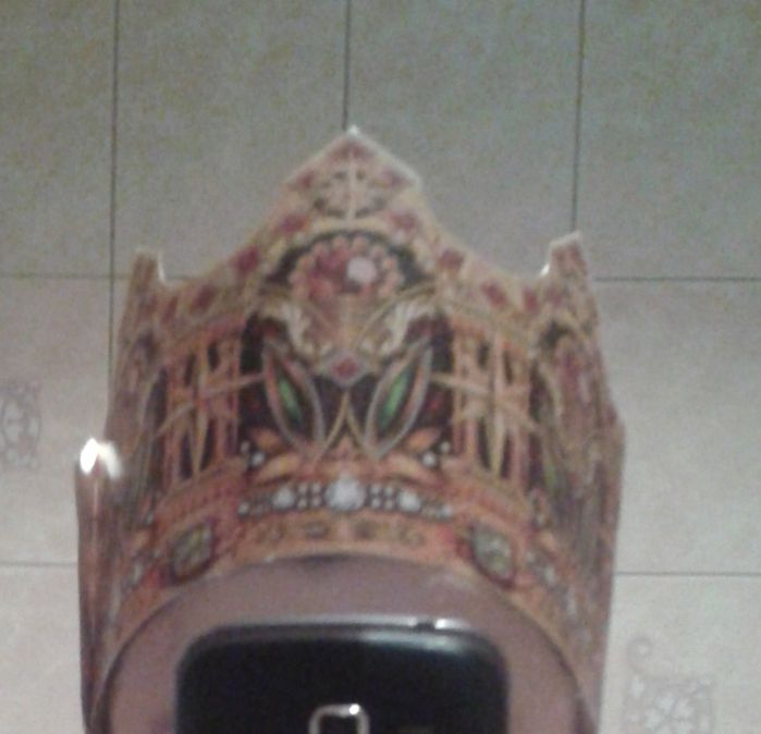 Korona Trzech Króli na jasełka Boże Narodzenie Trzej Królowie
