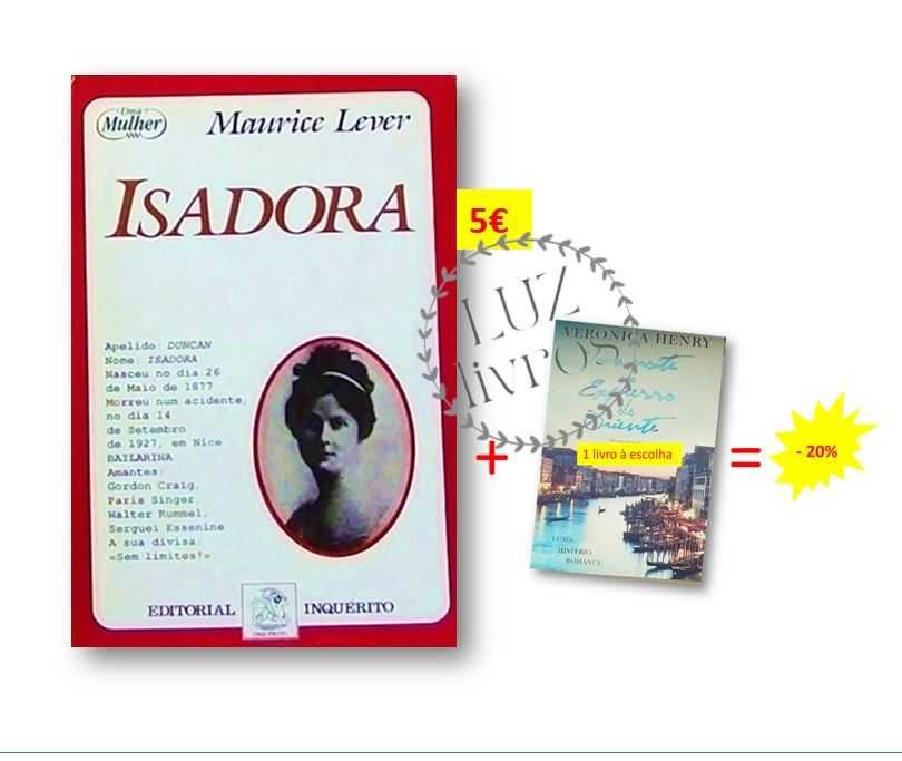 Livro Romance – Isadora de MAURICE LEVER