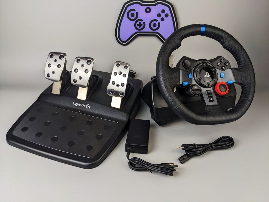 ‼️Руль, Кермо Logitech G29‼️ + педалі, simracing, PC, PS. Гарантія