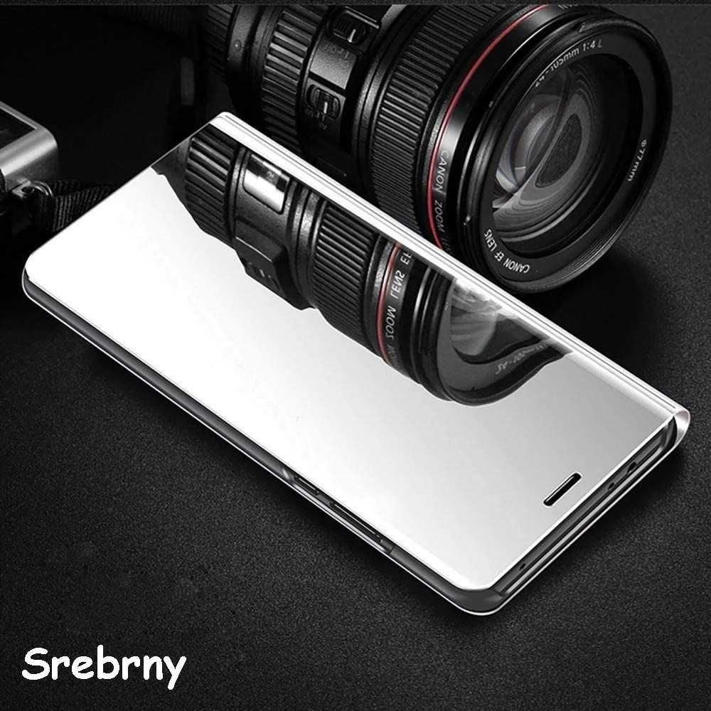 Etui Case Flip Clear View do Huawei Y5 2018 + Szkło