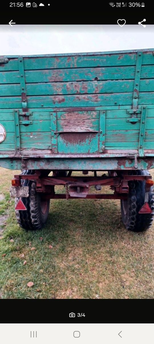 Przyczepa Cieżarowa Rolnicza  8ton  wywrotka 3 stronna