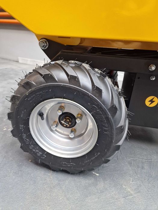 Elektryczne wozidło kołowe taczka BK500HE 500kg Transporter
