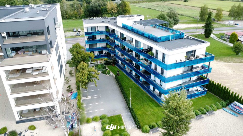 Apartamenty Aquarius Holiday Boszkowo na plaży z pomostem:)