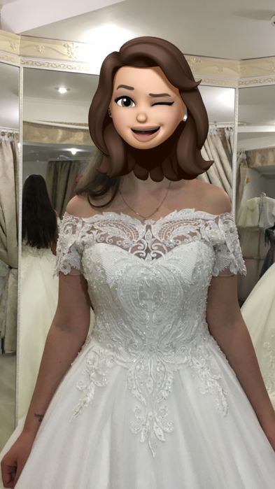 Свадебное платье  айвори, весільна сукня