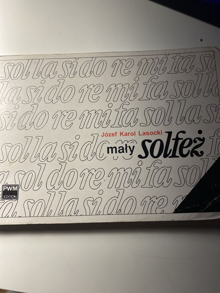 Ksiażka mały solfeż