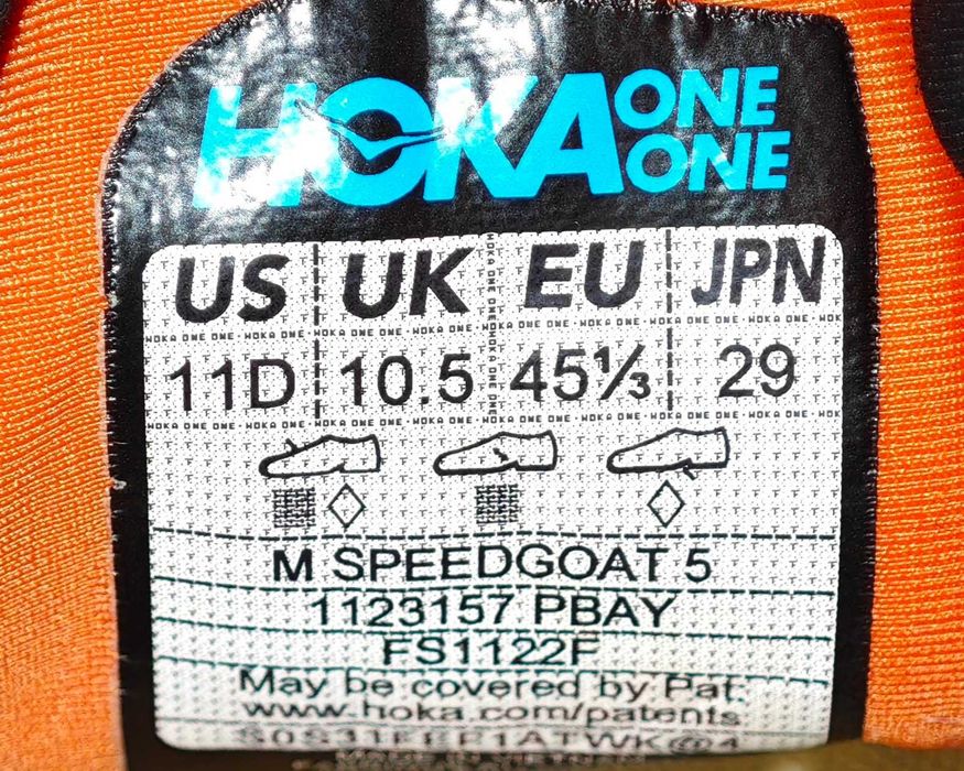 Оригінальні Кросівки Hoka SpeedGoat 5