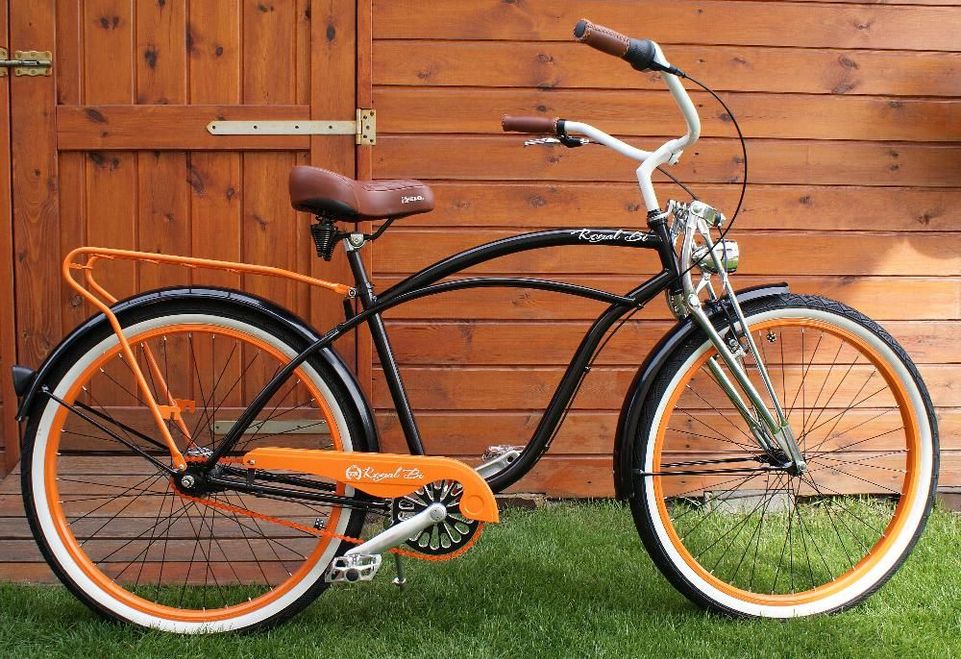 Zaprojektuj Rower miejski męski beach Cruiser 26 / 28 RoyalBi  3 biegi