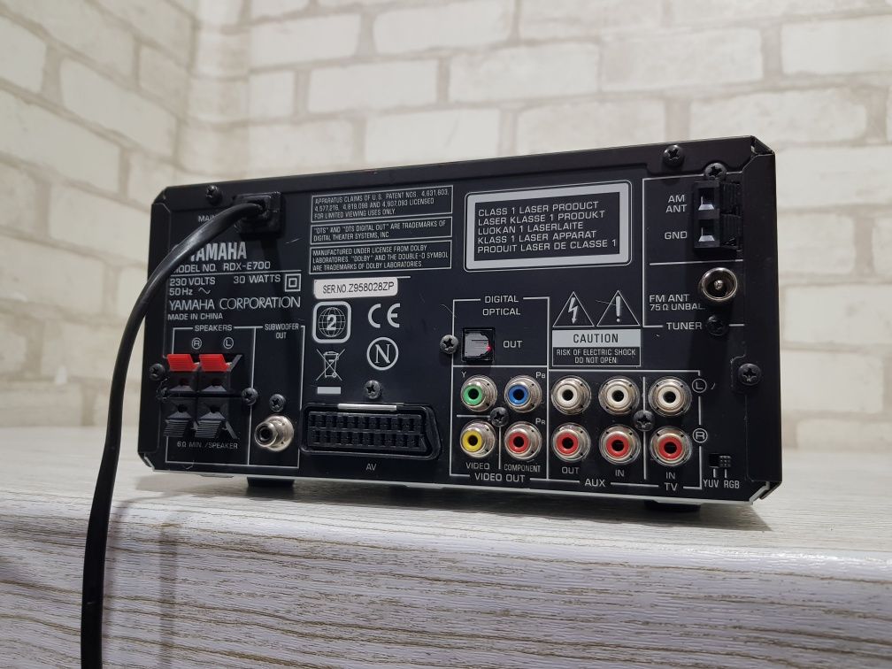 Ресивер/програвач YAMAHA RDX-E700, *2х30 Вт, б/у з Німеччини