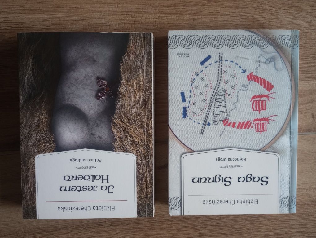 Zestaw książek Ja jestem Halderd i Saga Sigrun