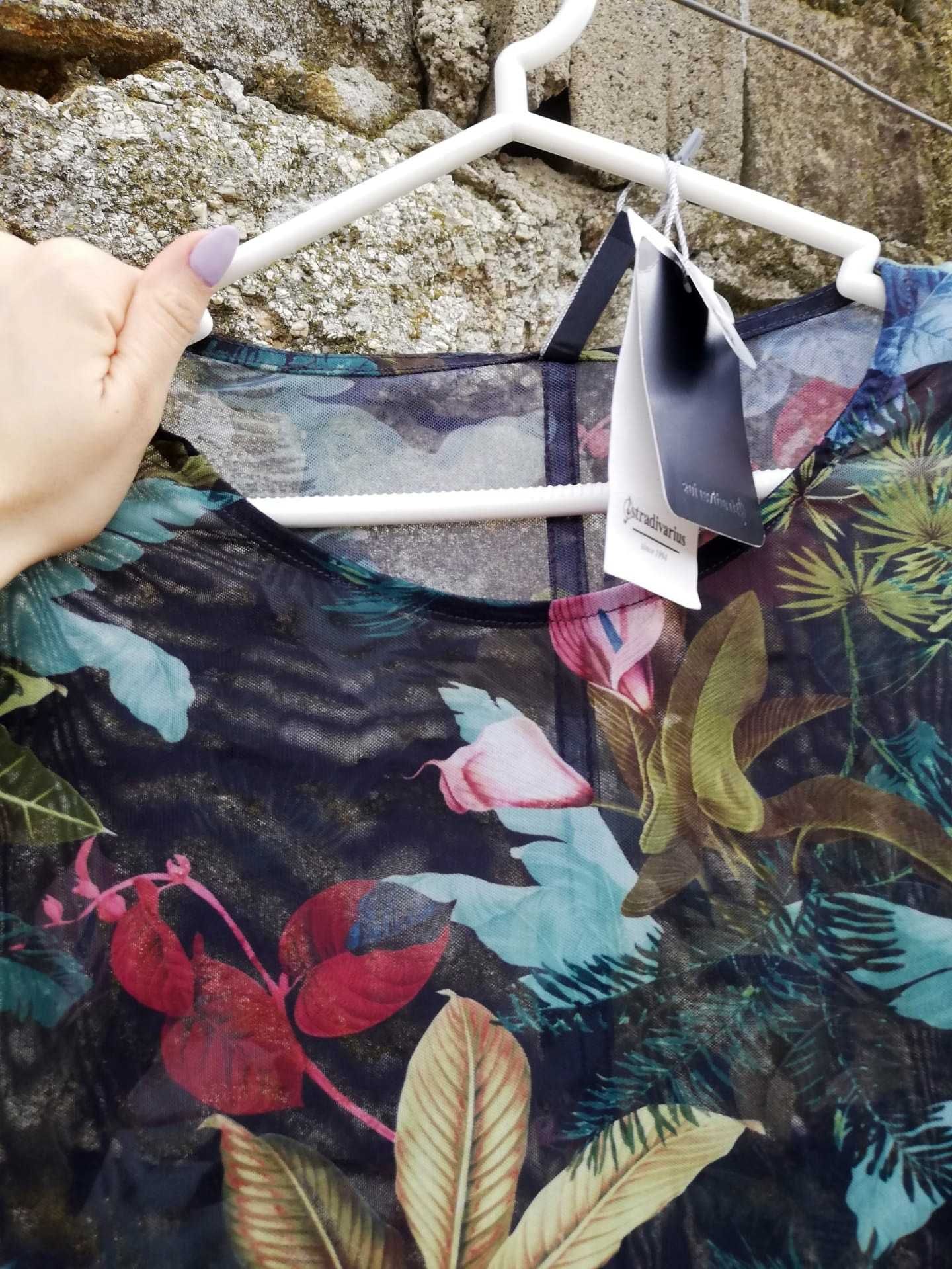 Camisola transparências Stradivarius