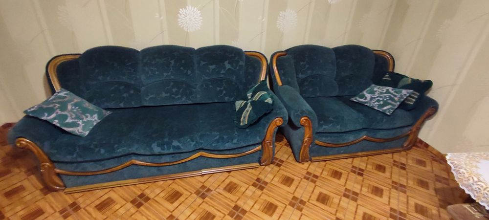 Tapczan wersalka fotel okazja retro
