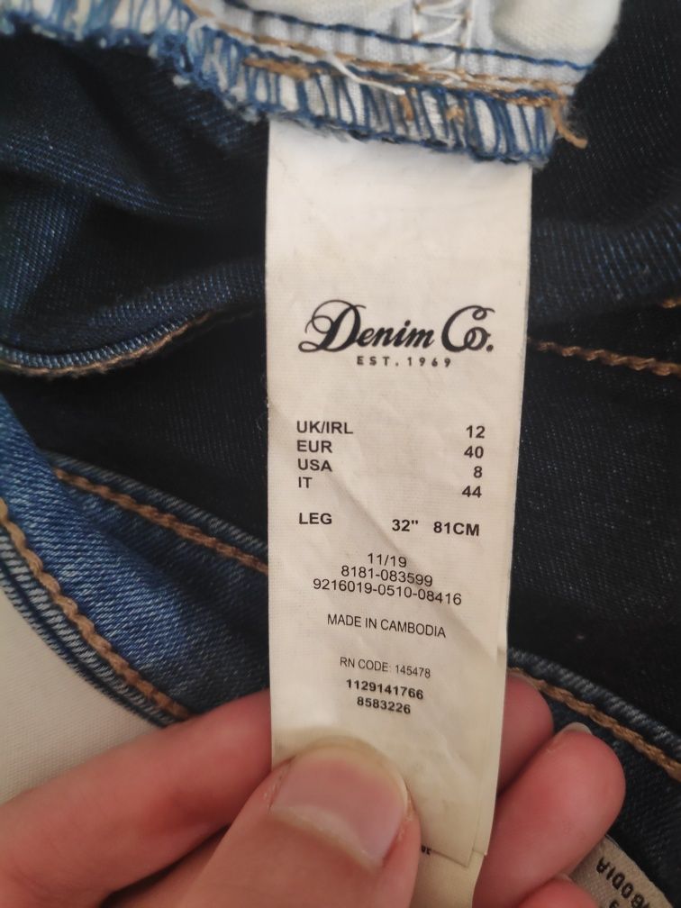Calças de ganga skinny jeans azuis