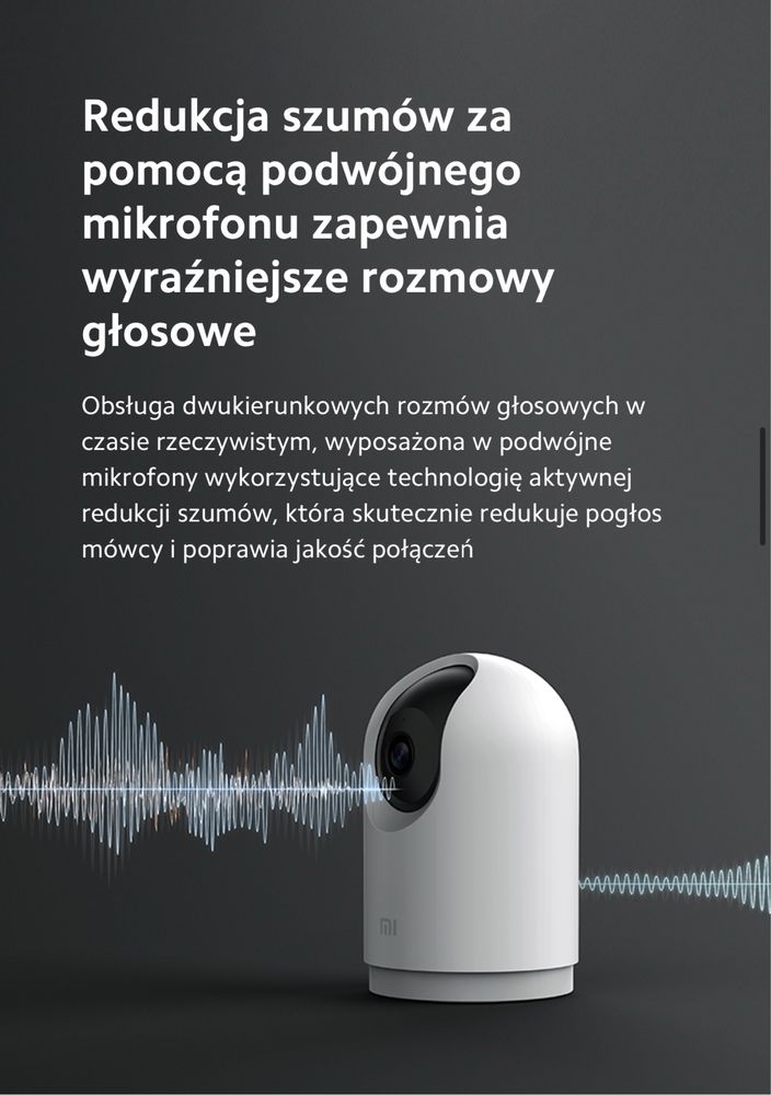 Kamera Monitorująca Xiaomi Mi 360 Home Security Camera 2K Pro