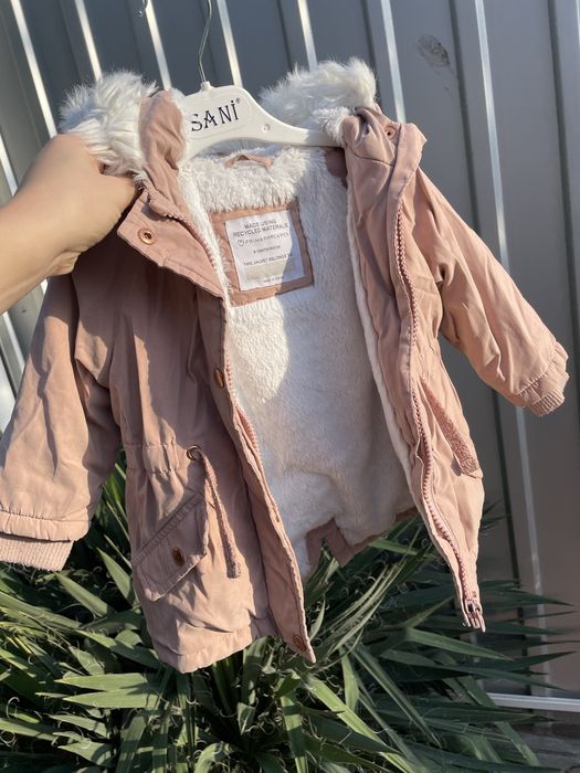 Парка для дівчинки зимова 80 р