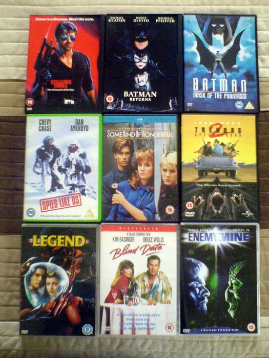 28 DVD Spies like Us, Cobra, Batman, Nic Nie Mów, Dwoje We Mnie