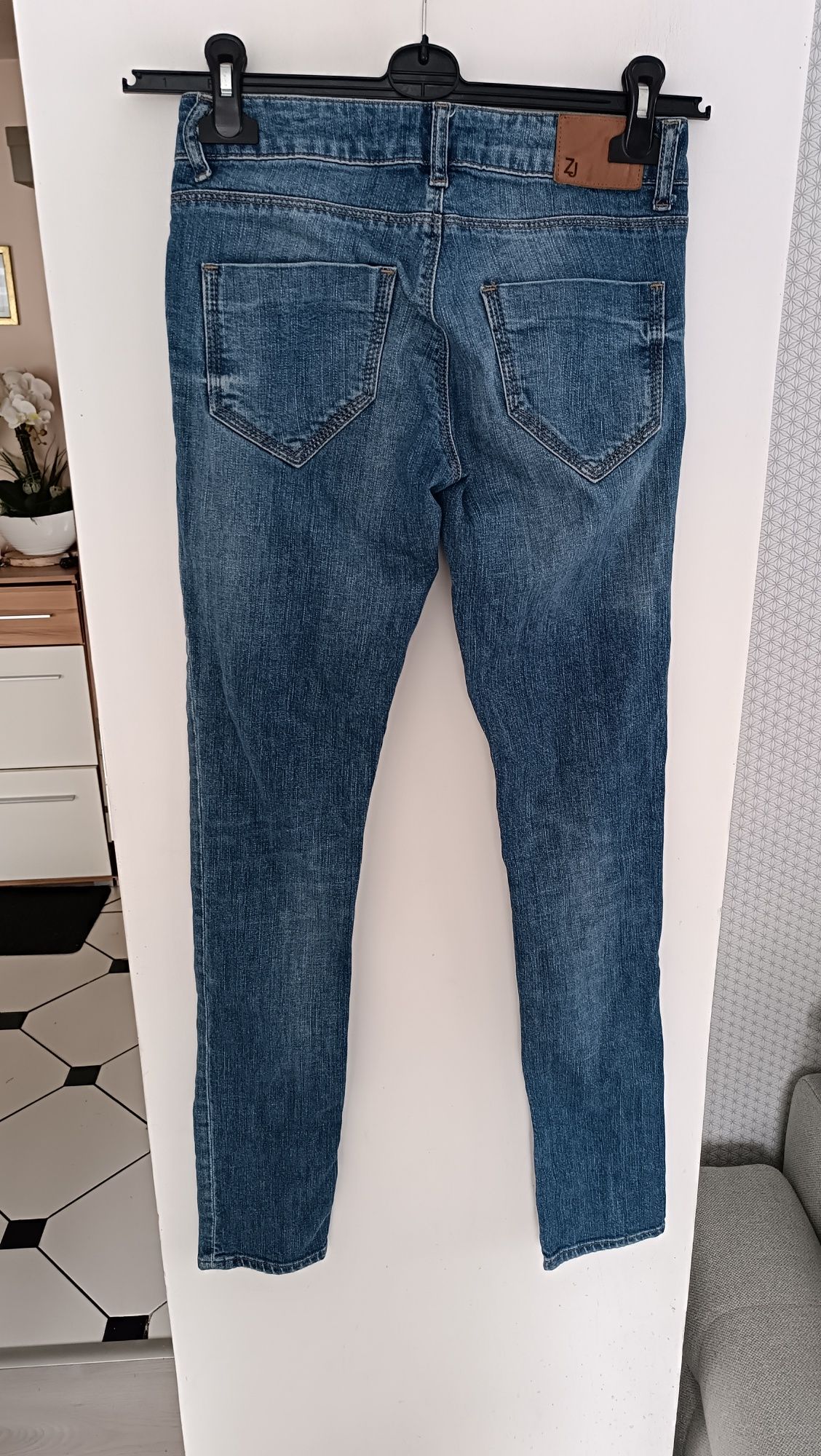 Spodnie jeansowe Zara Basic roz 36