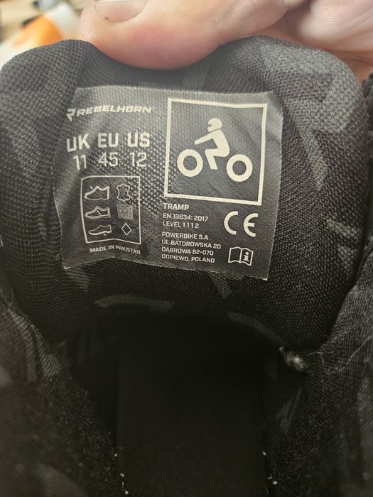 Sprzedam Buty motocyklowe rebelhorn 45