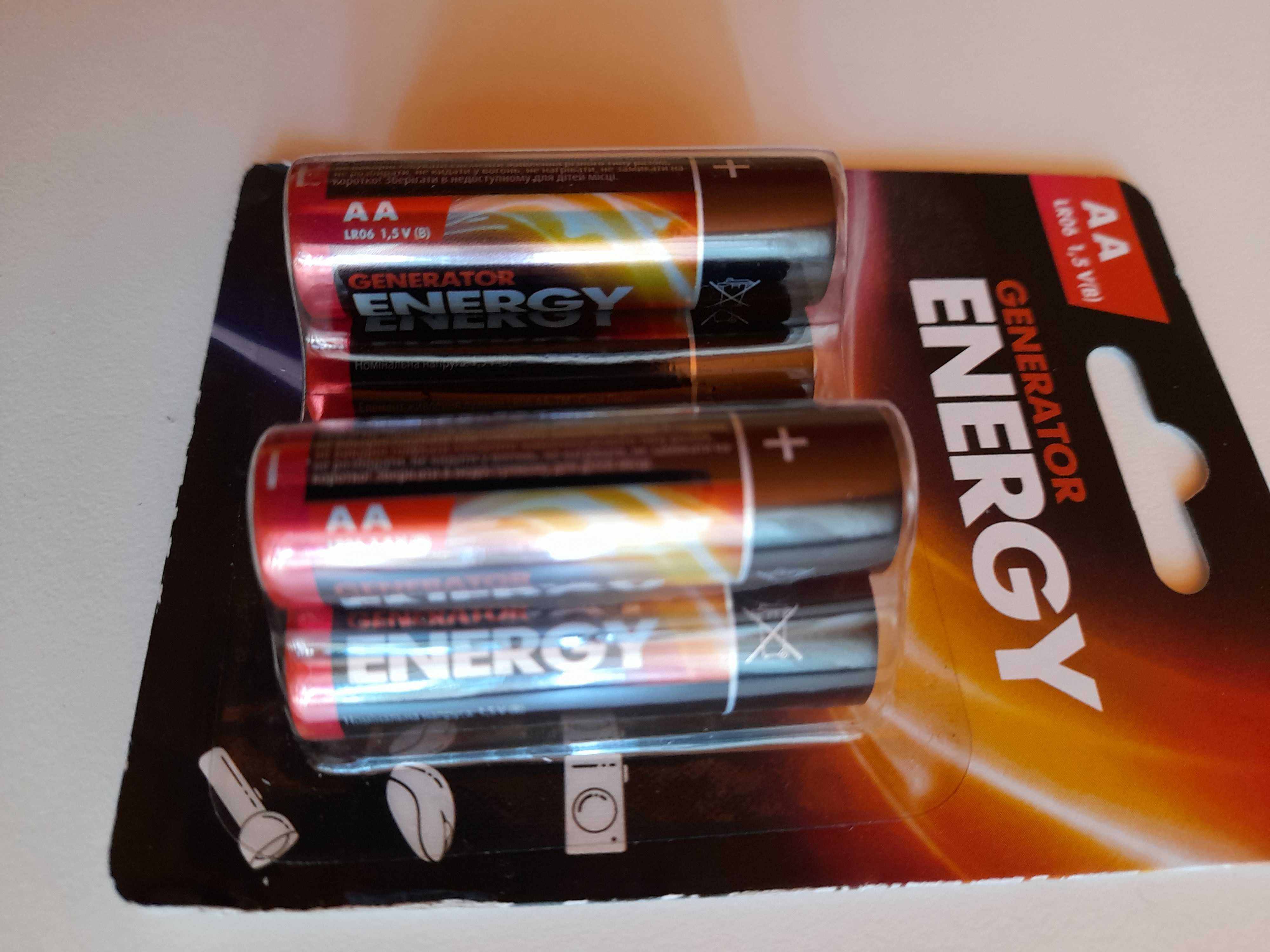 Набор батареек АА 6шт Energy LR06 1.5V