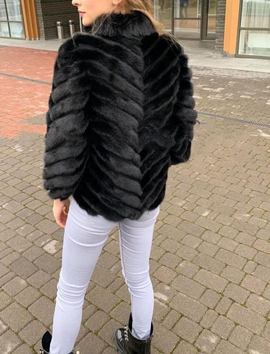 Шубка полушубок натуральна норка