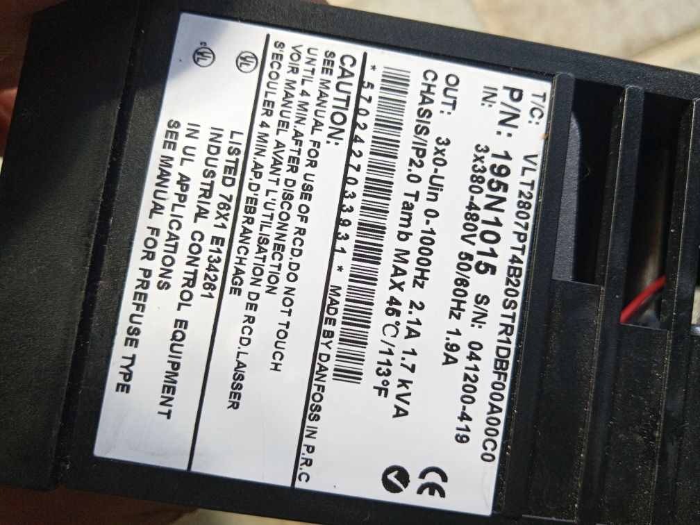 Falownik Danfoss VLT 2800