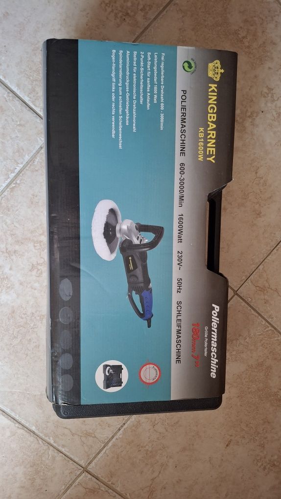 Polidora professional com acessórios