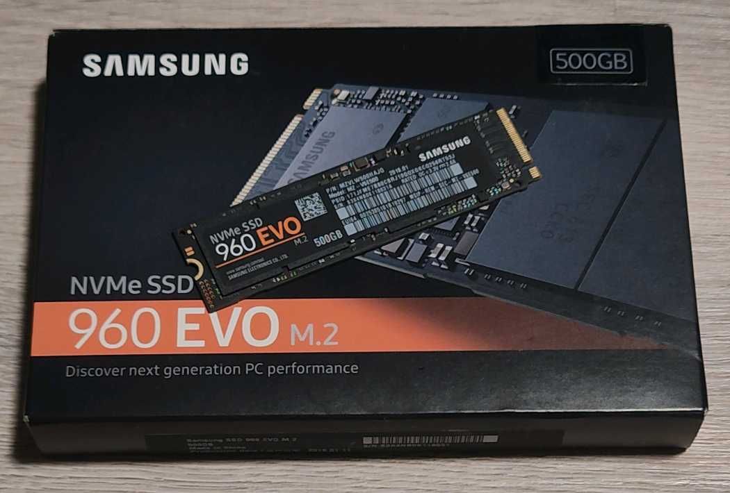Dysk SSD M.2 NVme Samsung 960 EVO 500GB