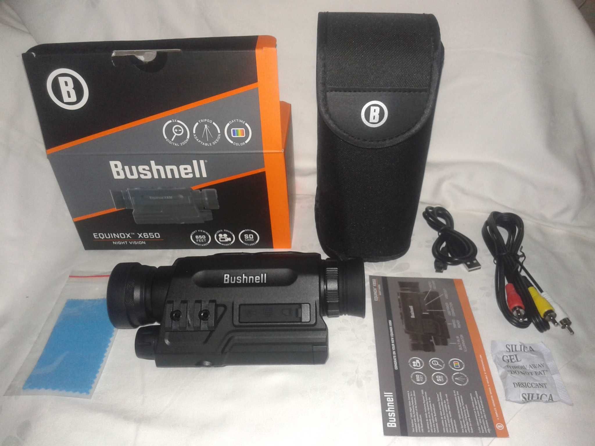 nowy noktowizor BUSHNELL EQUINOX X650 + akcesoria