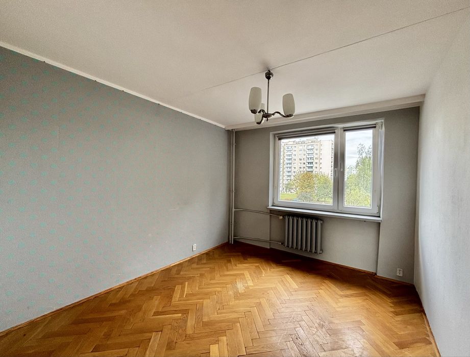 3 pokoje na zielonej Chomiczówce do remontu