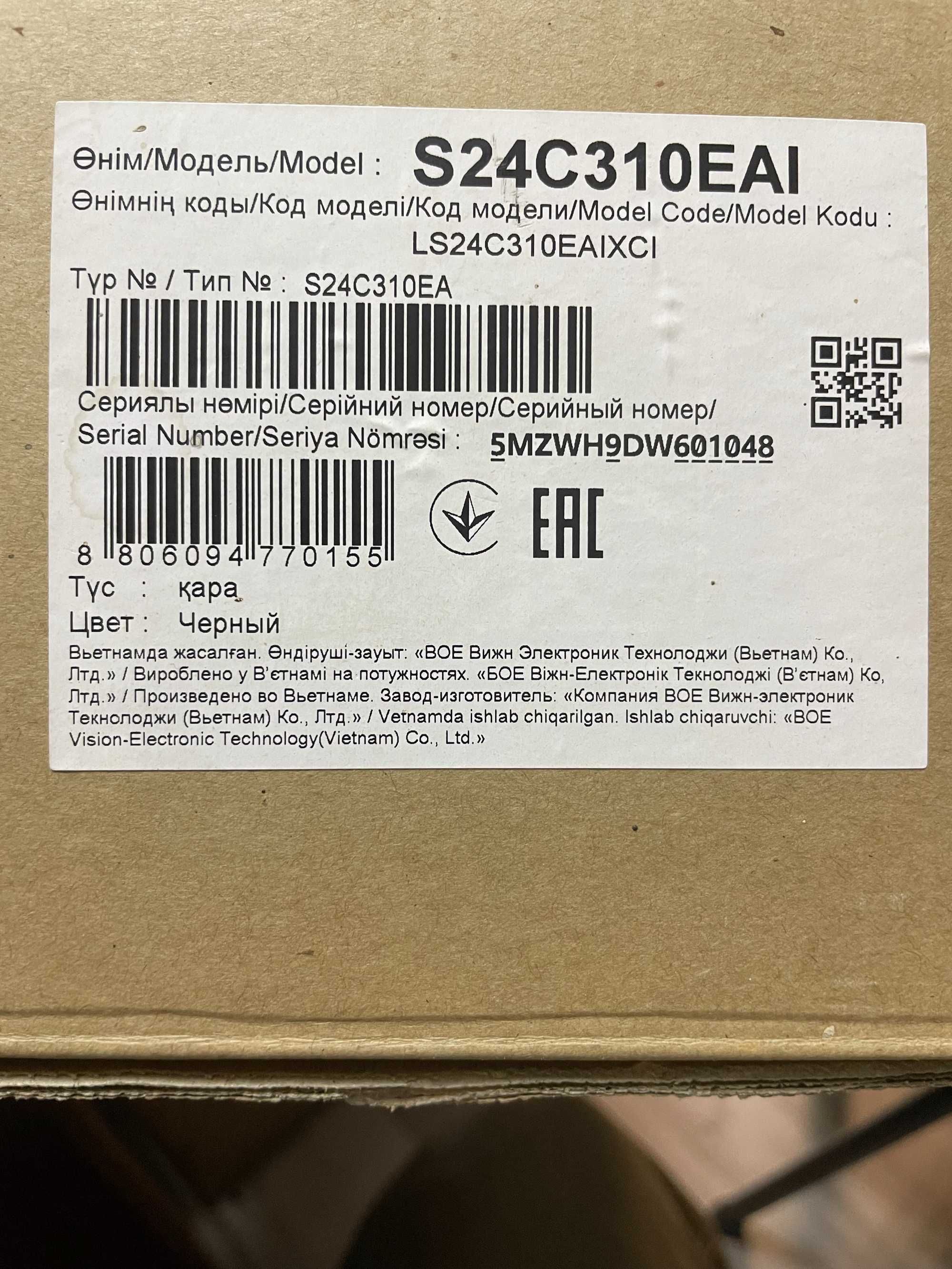 монітор самсунг  LS24C310EAIXCI