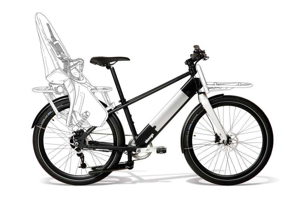 bicicleta elétrica citadina Ahooga Bike Modular Classic