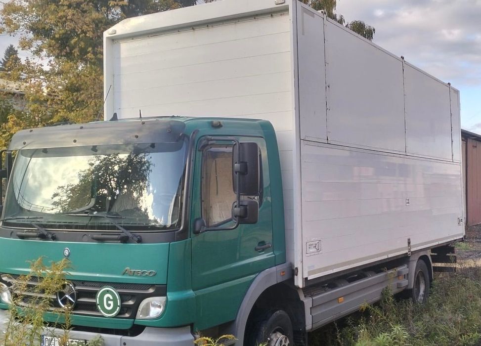 Kontener zabudowa paka magazyn otwierane boki Atego Man TGL Volvo FL 6