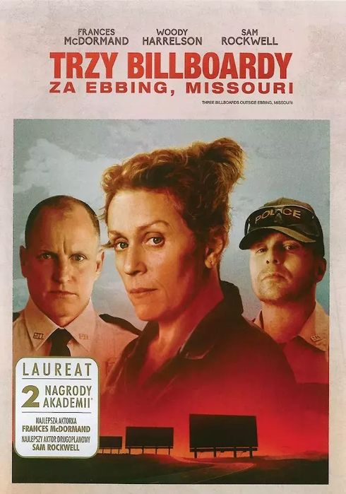 Trzy billboardy za Ebbing, Missouri, DVD. Galapagos