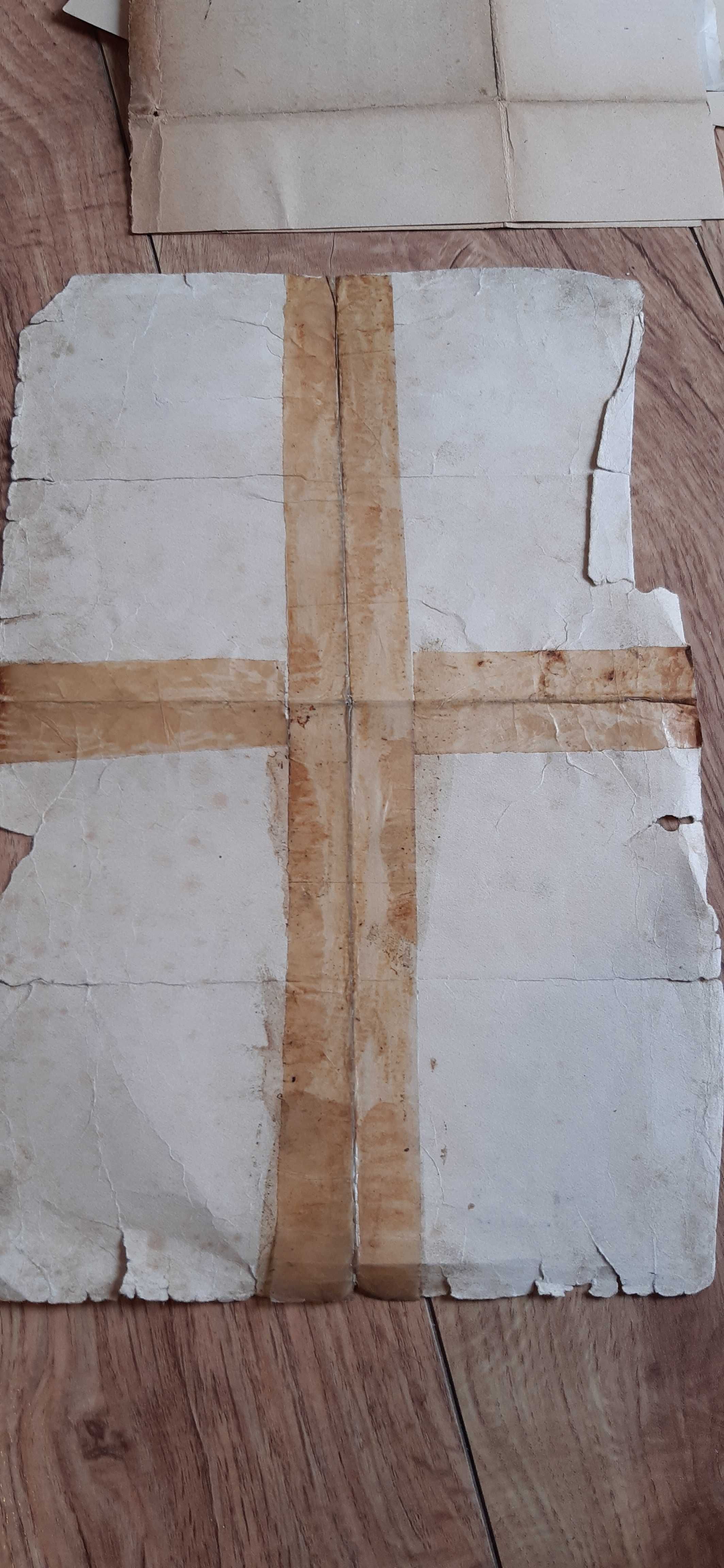 stary dokument przed 2 wojną światową 1930rok