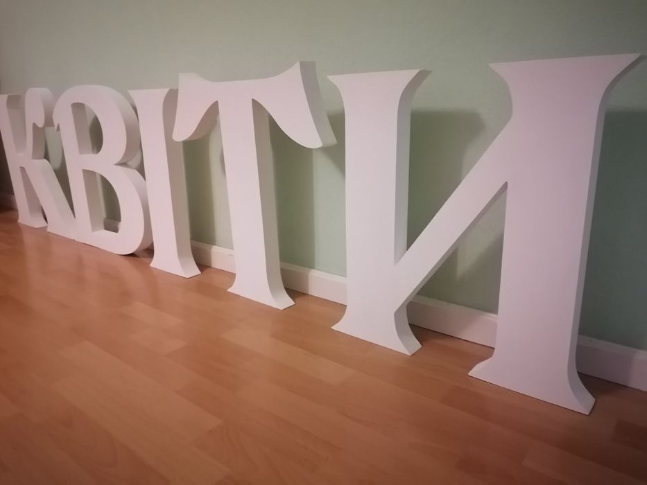 Вивіска для магазину Квітів 2х0.5м 2500грн. Букви, Лайтбокс, Банер