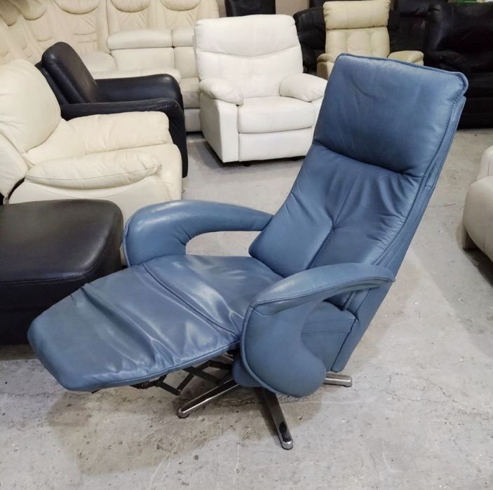 Кожаное Кресло Реклайнер Шкіряне мягкая мебель Диван Доставка