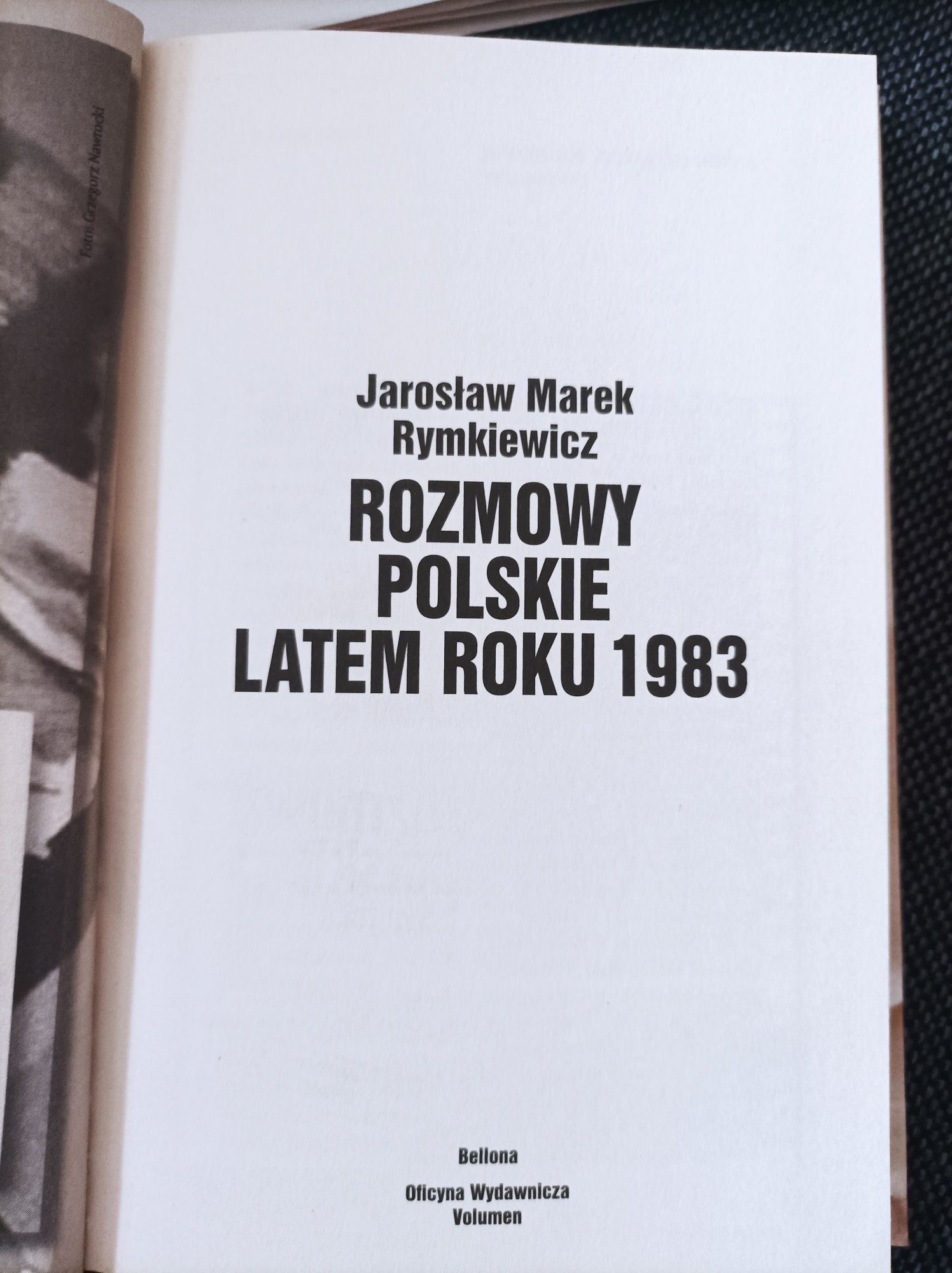 Rozmowy polskie latem 1983 roku powieść
