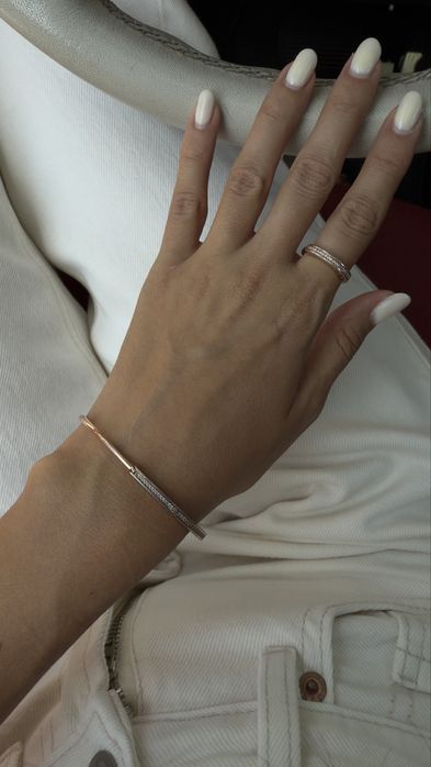 Браслет Pandora бангл I-D з паве