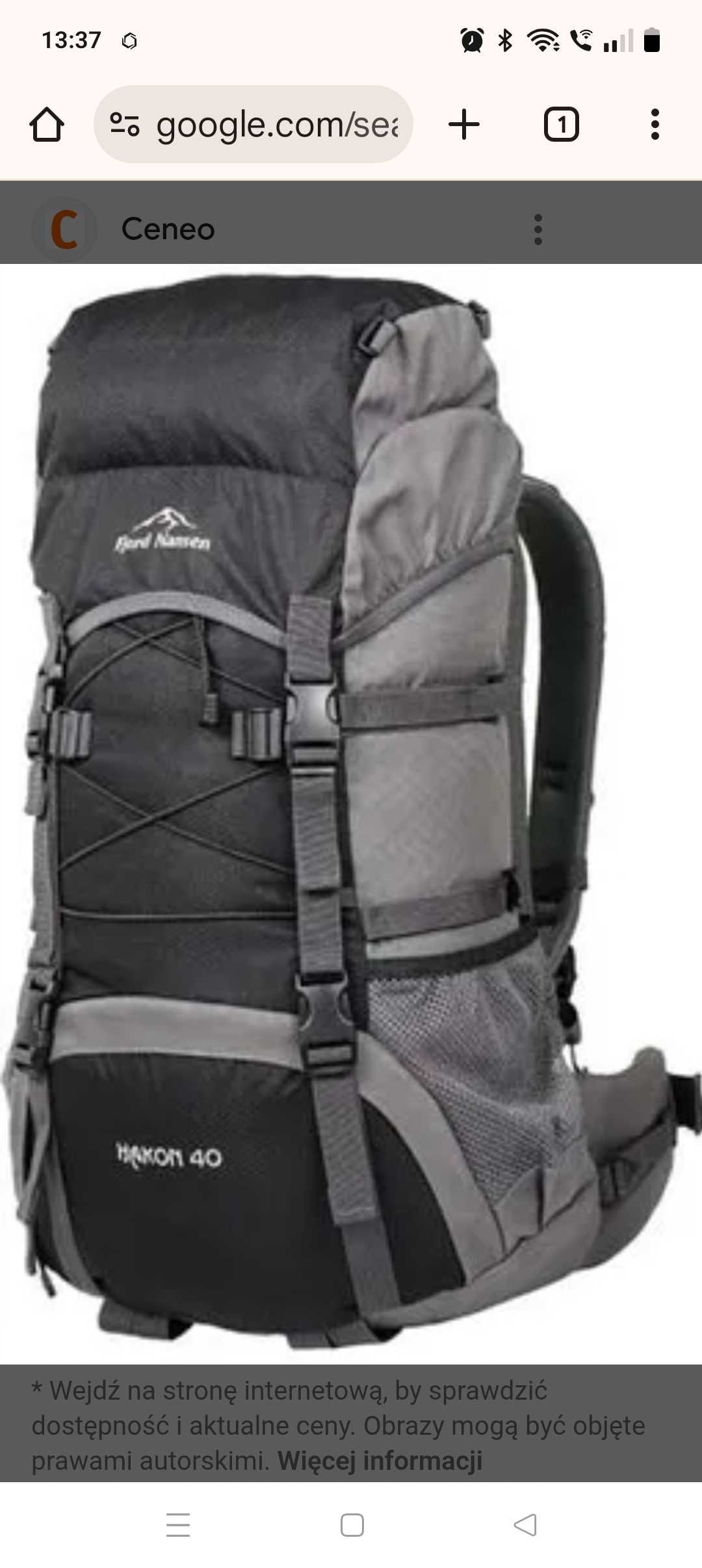 Plecak Fjord Nansen Hakon 40 , 40 litrów, (deuter,osprey)
