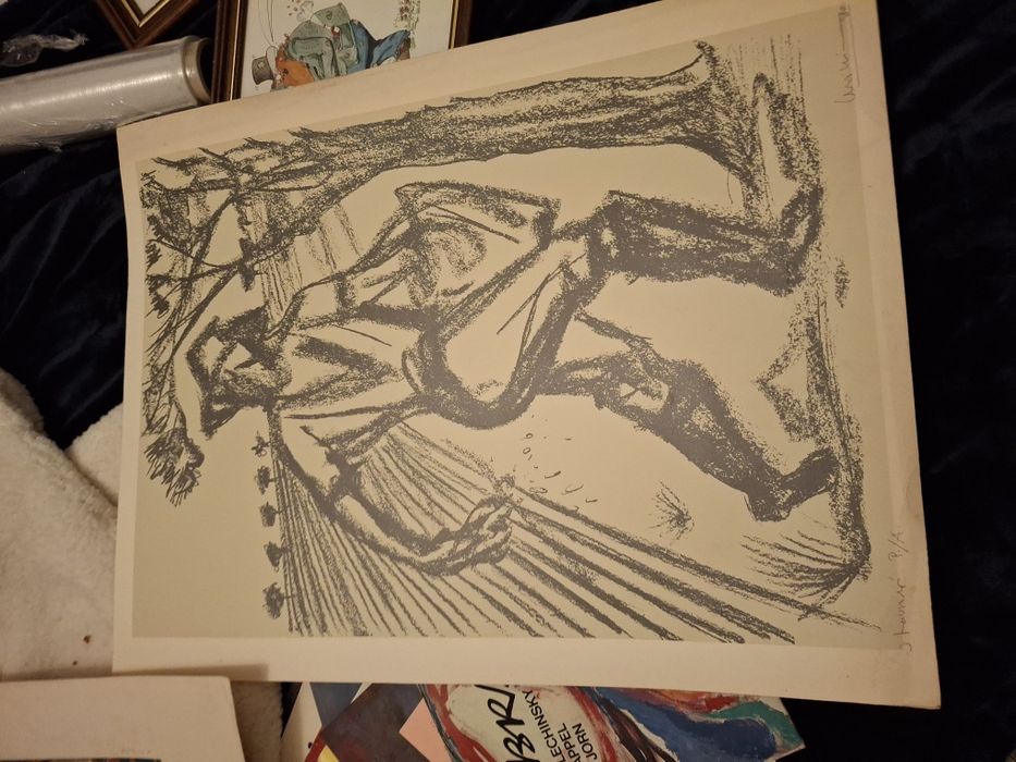 Serigrafia Mário Oliveira pintura