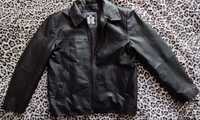 Шкіряна куртка чоловіча Crowngate Leathers black 1990s