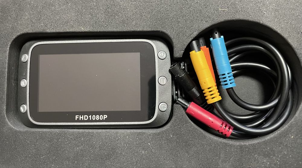 Мото відео реєстратор , дві камери, Full hd,